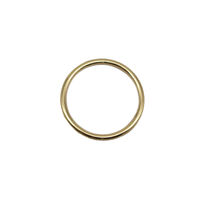Кольцо регулировочное 16мм металл, золото GYK16B (уп.20шт) Arta-F
