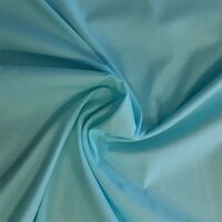 Ткань Сатин Люкс 115гр/м2, 100хб, 250см, 60S, однотонная, зеленый стекло №353_TPG009