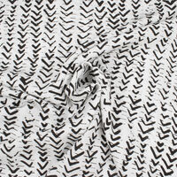 Ткань Штапель 110гр/м2, 100вск, 145см, галки, белый, 10916/D9748-189/C#1(4259)_TOG01