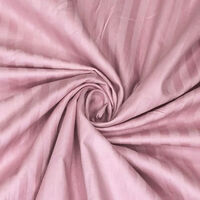 Ткань Страйп-сатин 145гр/м2, 100хб, 240см, полоска 1*1, розовый пудра 14-1905 _TPG009