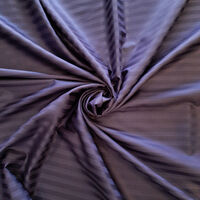 Ткань Страйп-сатин 145гр/м2, 100хб, 240см, полоска 1*1, фиолетовый космос 18-3628_TPG009