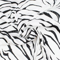 Ткань Шёлк Армани 85гр/м2, 97пэ/3спан, 150см, зебра, белый, VT-11111/D14/C#1_TOG01