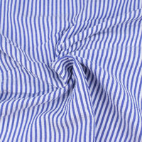 Ткань блузочная Крэш 90гр/м2, 100пэ, 150см, полоска, синий, 7310/C#8_TOG01