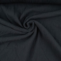 Ткань Муслин 125гр/м2, 100хб, 135см, синий темный, #40_TOG05