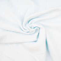 Ткань Муслин 125гр/м2, 100хб, 135см, голубой светлый, #12_TOG05