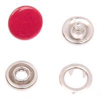 Кнопка рубашечная цв розовый темный 04 нерж 9,5мм со шляпкой (уп ок.100шт) КР-14 EE