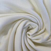 Флис 220гр/м2, 100пэ, 150см, двусторонний Spun BW, молочный 11-0103_TR010
