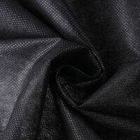 Флизелин 40г/м2 точечный цв черный 90см (уп 2пм±10%) Danelli Стандарт