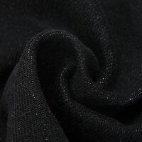 Ткань Джинса 405гр/м2 (12 oz), 99хб/1пэ, 145см, черный XBL-10044