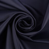 Ткань подкладочная Поливискоза Plain 70гр/м2, 52пэ/48вск, 145см, синий чернильный/S058 (уп 5пм) KS