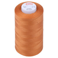 Нитки швейные 100% PE 50/2 цв 1444 оранжевый темный (боб 5000м) EURON