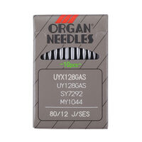 Иглы ORGAN UYх128 GAS SES №80/12 (уп.10шт)