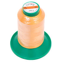 Нитки повышенной прочности 60 (210D/2) цв 2510 оранжевый яркий (боб 1000м) Tytan