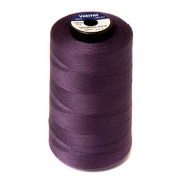 Нитки швейные 100% PE 40/2 цв S-867 фиолетовый темный (боб 5000ярдов) VERITAS