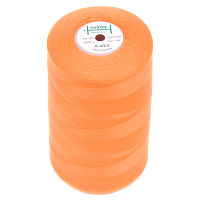 Нитки швейные 100% PE 40/2 цв 1145 оранжевый (боб 5000м) EURON