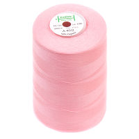 Нитки швейные 100% PE 40/2 цв 1155 розовый персиковый (боб 5000м) EURON