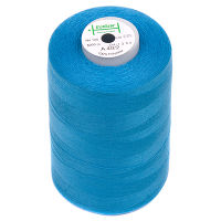 Нитки швейные 100% PE 40/2 цв 1263 голубой яркий (боб 5000м) EURON