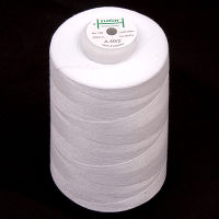 Нитки швейные 100% PE 40/2 цв 1301 белый (боб 5000м) EURON