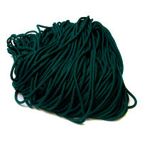 Шнур в шнуре цв зеленый темный №79 5мм (уп 200м)