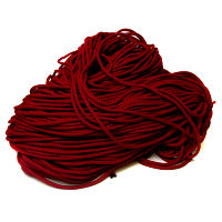 Шнур в шнуре цв красный темный №65 5мм (уп 200м)