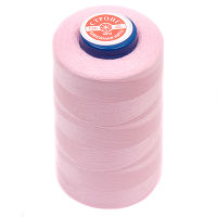 Нитки швейные 100% PE 40/2 цв 1046 розовый бледный (боб 5000ярдов) СТРОНГ
