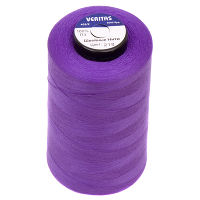 Нитки швейные 100% PE 40/2 цв S-218 фиолетовый яркий (боб 5000ярдов) VERITAS