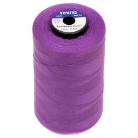 Нитки швейные 100% PE 40/2 цв S-019 фиолетовый (боб 5000ярдов) VERITAS