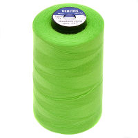 Нитки швейные 100% PE 40/2 цв S-047 зеленый яркий (боб 5000ярдов) VERITAS