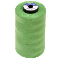 Нитки швейные 100% PE 40/2 цв S-065 зеленый (боб 5000ярдов) VERITAS