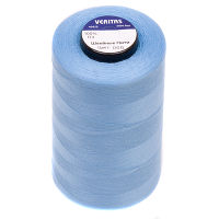 Нитки швейные 100% PE 40/2 цв S-066 голубой темный (боб 5000ярдов) VERITAS