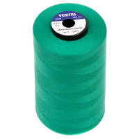 Нитки швейные 100% PE 40/2 цв S-540 зеленый изумрудный (боб 5000ярдов) VERITAS