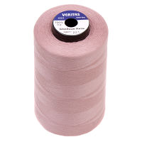 Нитки швейные 100% PE 40/2 цв S-221 розовый грязный (боб 5000ярдов) VERITAS