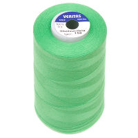 Нить швейная 100% PE 40/2 цв S-150 зеленый (боб 5000ярдов) VERITAS