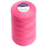 Нитки швейные 100% PE 40/2 цв S-516 розовый яркий (боб 5000ярдов) VERITAS