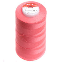 Нитки швейные 100% PE 50/2 цв S-517 розовый темный (боб 5000ярдов) VERITAS