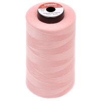 Нитки швейные 100% PE 50/2 цв S-806 розовый грязный (боб 5000ярдов) VERITAS