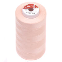 Нить швейная 100% PE 50/2 цв S-812 розовый грязный (боб 5000ярдов) VERITAS
