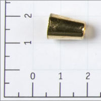 Концевик металл цв золото (уп 1000шт) Ко-2