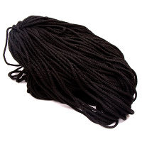 Шнур для одежды цв черный 5мм (уп 200м) 1с50