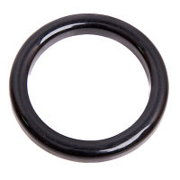 Пряжка полиэфирная 45мм цв S-580 (0000) черный П-22 кольцо