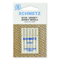 Иглы SCHMETZ  130/705H SUK  джерси №70 (уп.5 шт.)