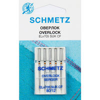 Иглы SCHMETZ  EL*705 SUK CF джерси для плоскош. хром №80 (уп.5 шт.)