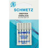 Иглы SCHMETZ  ELx705 SUK CF джерси для плоскош. хром №90 (уп.5 шт.)