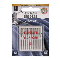 Иглы для БШМ ORGAN BL 130/705H Универсальные №100 (уп.10шт)