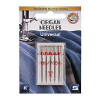 Иглы для БШМ ORGAN BL 130/705H Универсальные №100 (уп.5шт)