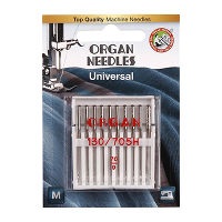 Иглы для БШМ ORGAN BL 130/705H Универсальные №70 (уп.10шт)