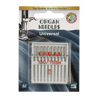 Иглы для БШМ ORGAN BL 130/705H Универсальные №80 (уп.10шт)