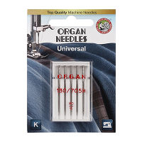 Иглы для БШМ ORGAN BL 130/705H Универсальные №80 (уп.5шт)