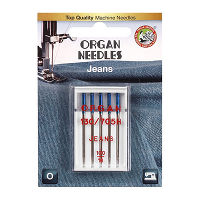 Иглы для БШМ джинс ORGAN Blister 130/705H №100 (уп 5шт)