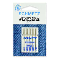 Иглы SCHMETZ  130/705H универсальные №70,80,90 (уп.5 шт.)